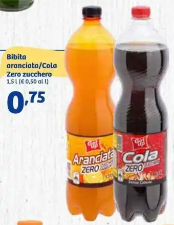 In'S Mercato Bibita aranciata/Cola Zero zucchero 1,5 L offerta