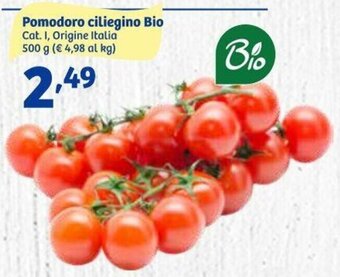 In'S Mercato Pomodoro ciliegino Bio Cat. I, Origine Italia 500 g offerta