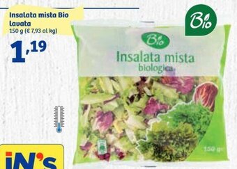 In'S Mercato Insalata mista Bio Lavata 150 g offerta