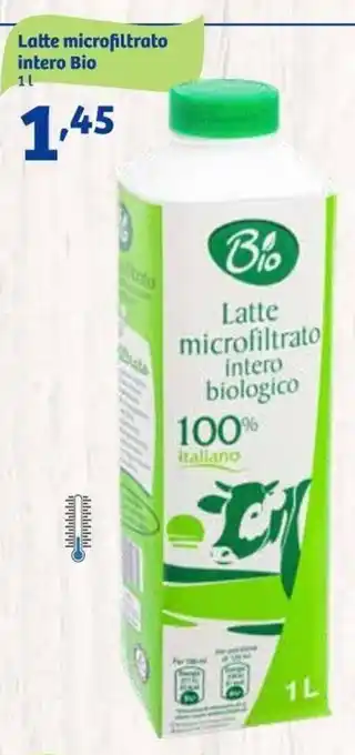 In'S Mercato Latte microfiltrato intero Bio 1 L offerta