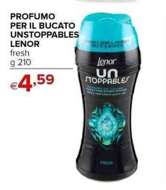 Iperal PROFUMO PER IL BUCATO UNSTOPPABLES LENOR fresh g 210 offerta