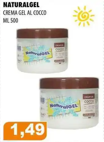 NATURALGEL CREMA GEL AL COCCO ML 500