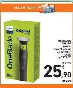 Spazio Conad Philips oneblade offerta