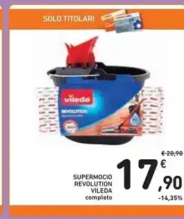 Spazio Conad Vileda supermocio revolution offerta