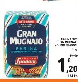 Spazio Conad Molino spadoni farina 00 gran mugnaio offerta