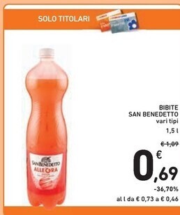 Spazio Conad San benedetto bibite offerta
