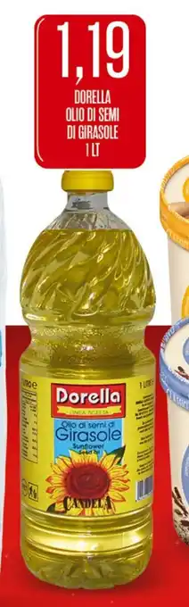 Supermercati Pasquale Prisco DORELLA OLIO DI SEMI DI GIRASOLE 1 LT offerta