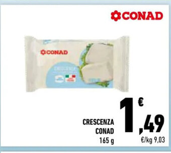 Conad CRESCENZA CONAD 165 g offerta