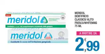 Meridol Dentifricio Classico/ Alto Fresco/Whitening 75cl