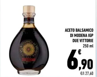 Conad ACETO BALSAMICO DI MODENA IGP DUE VITTORIE 250 ml offerta