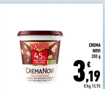 Conad CREMA NOVI 200 g offerta
