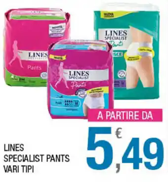 Splendidi e Splendenti Lines Specialist Pants Vari Tipi offerta
