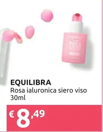 Ipersoap EQUILIBRA Rosa ialuronica siero viso 30ml offerta