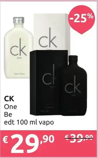 CK One Be edt 100 ml vapo
