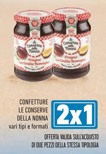 Conad CONFETTURE LE CONSERVE DELLA NONNA offerta