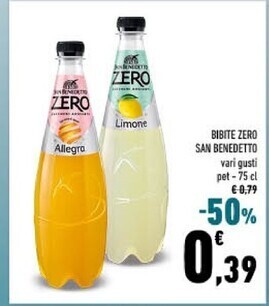 Conad San benedetto bibite zero offerta
