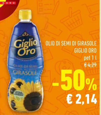 Conad OLIO DI SEMI DI Girasole GIGLIO ORO 1 l offerta