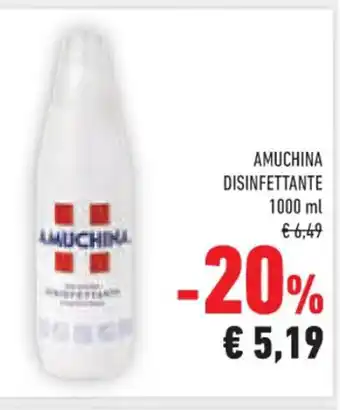 Conad AMUCHINA DISINFETTANTE 1000 ml offerta