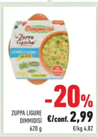 Conad ZUPPA LIGURE DIMMIDISI 620 g offerta