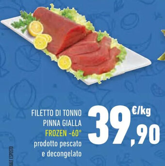 FILETTO DI TONNO PINNA GIALLA