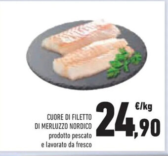 Conad CUORE DI FILETTO DI MERLUZZO NORDICO offerta