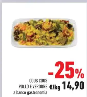 Conad COUS COUS POLLO E VERDURE offerta
