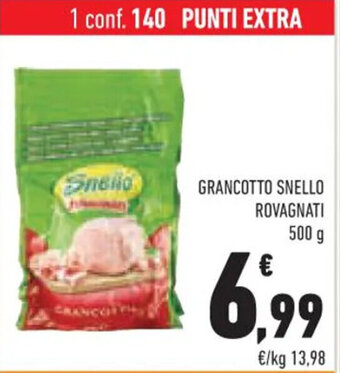 Conad GRANCOTTO SNELLO ROVAGNATI 500 g offerta