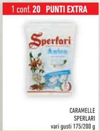 Conad CARAMELLE SPERLARI vari gusti 175/200 g offerta