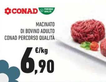 Conad MACINATO DI BOVINO ADULTO CONAD PERCORSO QUALITÀ offerta