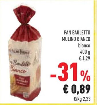 Conad PAN BAULETTO MULINO BIANCO 400 g offerta