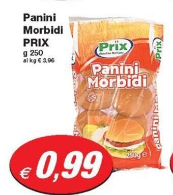 Prix Quality Panini Morbidi PRIX g 250 offerta