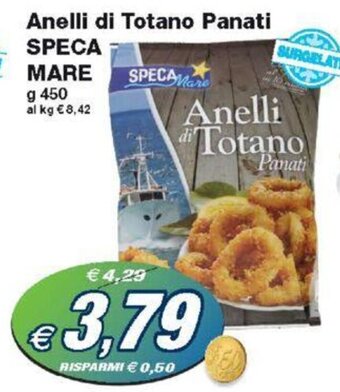 Prix Quality Anelli di Totano Panati SPECA MARE g 450 offerta