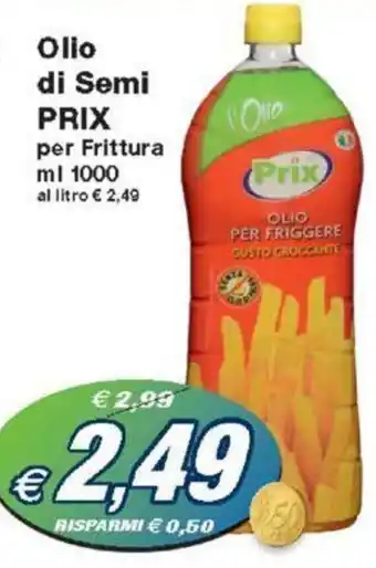 Prix Quality OLIO Olio di Semi ml 1000 offerta
