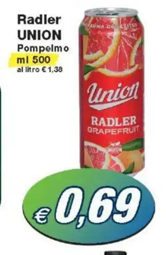 Radler UNION Pompelmo ml 500