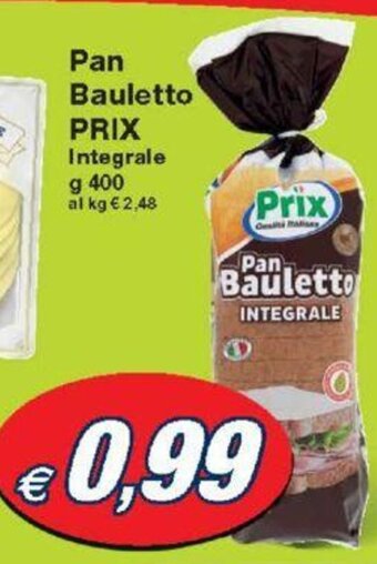 Prix Quality Pan Bauletto PRIX Integrale g 400 offerta