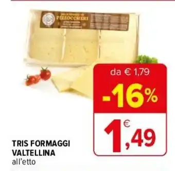 Iperal TRIS FORMAGGI VALTELLINA offerta