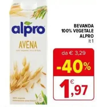 BEVANDA 100% VEGETALE ALPRO Lt 1