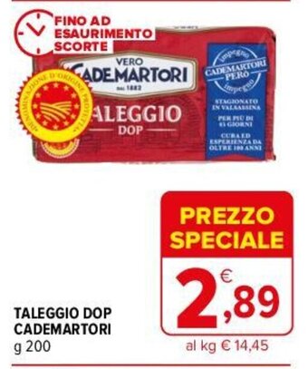 Iperal TALEGGIO DOP CADEMARTORI g 200 offerta