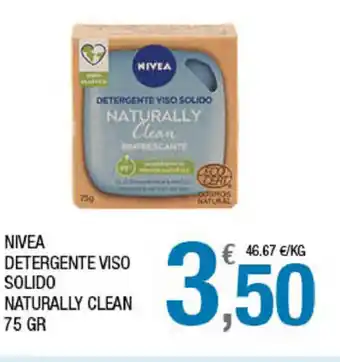 Splendidi e Splendenti Nivea Detergente Viso Solido Naturally Clean 75gr offerta