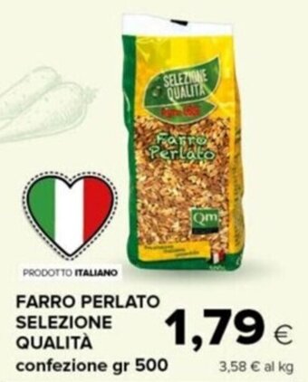 Tigre FARRO PERLATO SELEZIONE QUALITÀ confezione gr 500 offerta