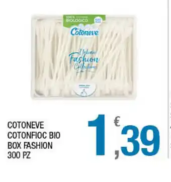 Splendidi e Splendenti Cotoneve Cotonfioc Bio Box Fashion 300pz offerta