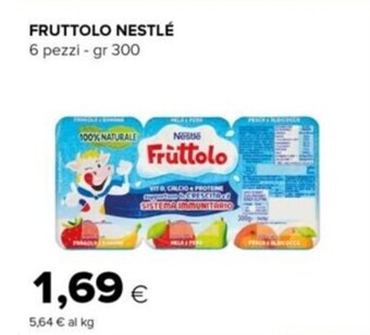 Tigre FRUTTOLO NESTLÉ 6 pezzi - gr 300 offerta
