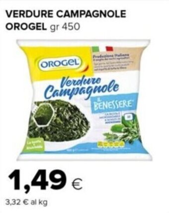 Tigre VERDURE CAMPAGNOLE OROGEL gr 450 offerta