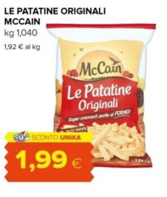 Tigre LE PATATINE ORIGINALI MCCAIN kg 1,040 offerta