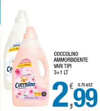 Coccolino Ammorbidente 3+1lt.