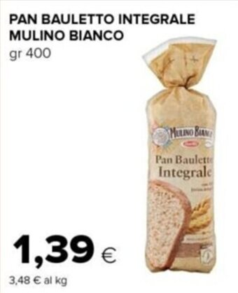 PAN BAULETTO INTEGRALE MULINO BIANCO gr 400