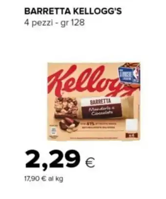 Tigre BARRETTA KELLOGG'S 4 pezzi - gr 128 offerta
