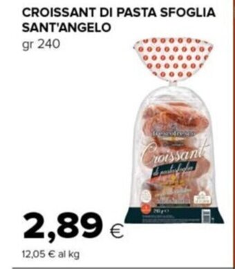 Tigre CROISSANT DI PASTA SFOGLIA SANT'ANGELO gr 240 offerta