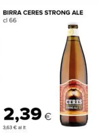 Tigre BIRRA CERES STRONG ALE cl 66 offerta