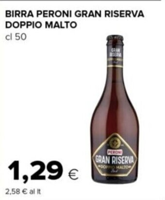 Tigre BIRRA PERONI GRAN RISERVA DOPPIO MALTO cl 50 offerta